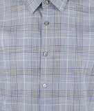 Hugo Boss Men's Lukas Regular Fit Check Long Sleeve Shirt Small Blue