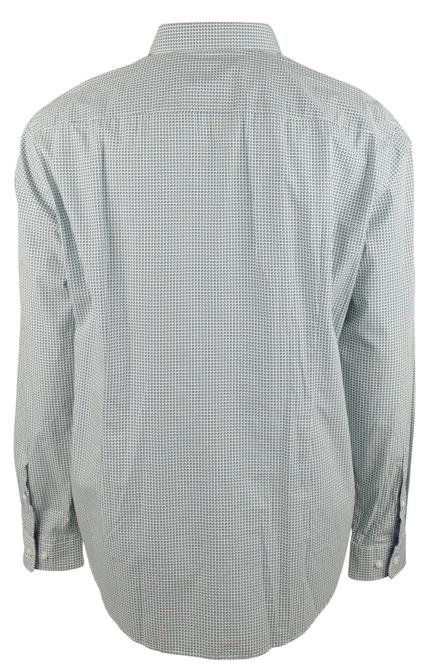Hugo Boss Men's Rikki Slim Fit Long Sleeve Button Down Shirt 2XL Medium Green