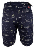 Polo Ralph Lauren Men's Classic Fit Print Golf Shorts Multi Navy Blue 32