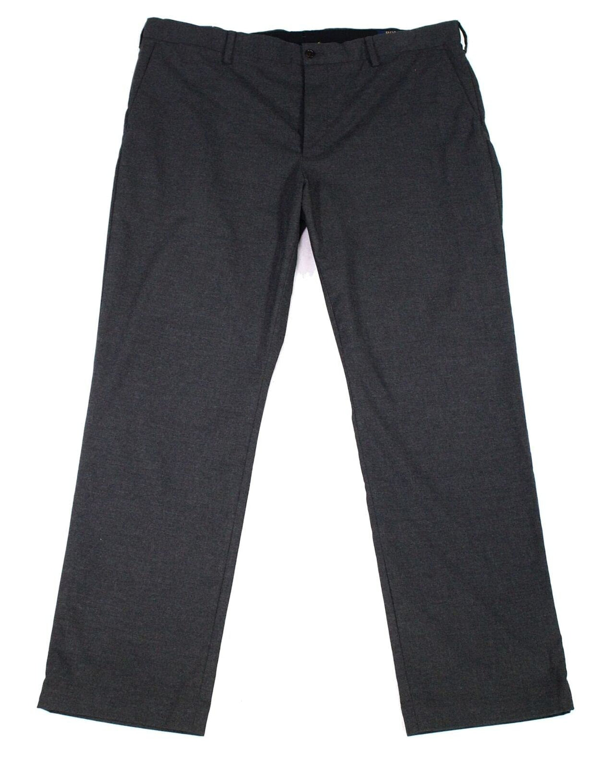 Polo Ralph Lauren Men's Stretch Straight Fit Dress Pants-GH-33WX30L Grey Heather