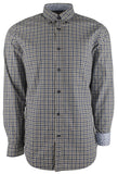 Hugo Boss Men's Lod Regular Fit Plaid Long Sleeve Shirt