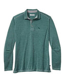 $118 Tommy Bahama Men's, Paradise Cove Polo Long Sleeve ,Deep Sea Teal, 4XLB