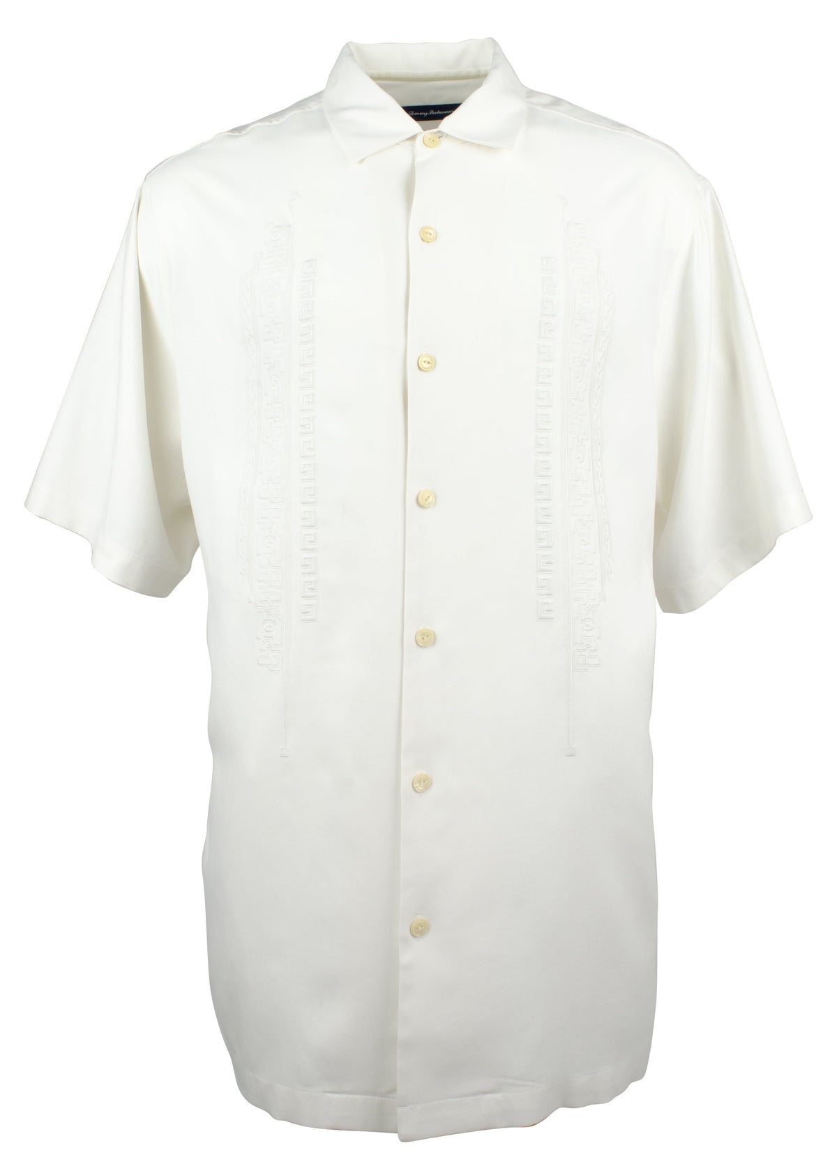 Men's Big & Tall Kiko Keys Short Sleeve Shirt BW XLT
