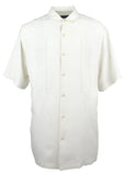 Men's Big & Tall Kiko Keys Short Sleeve Shirt BW XLT