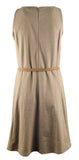 Lauren Ralph Lauren Women's Plus Size Sleeveless Fit And Flare Dress LT 1X