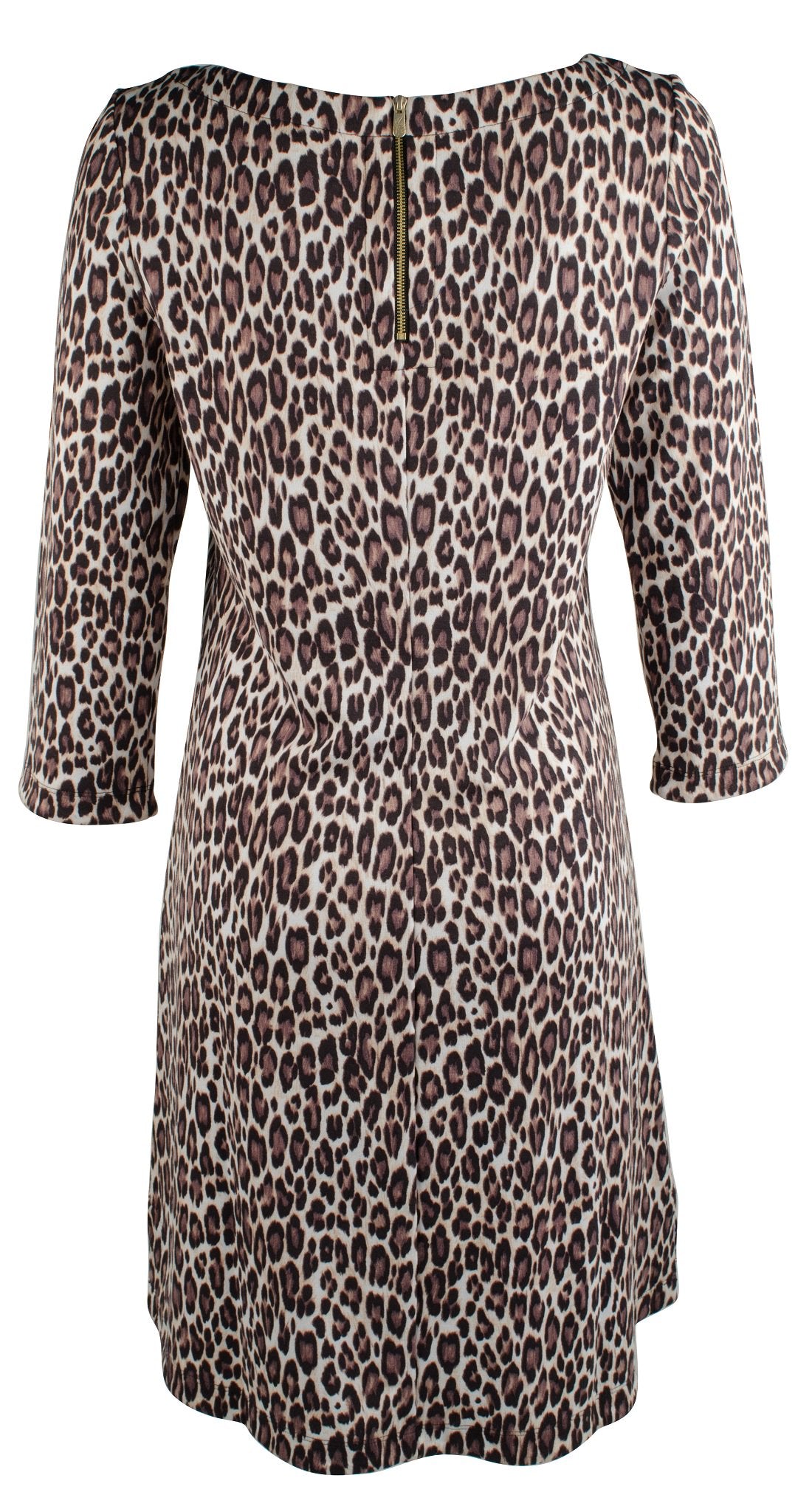 Vestido Cat's Meow para mujer, talla grande, color negro y marrón