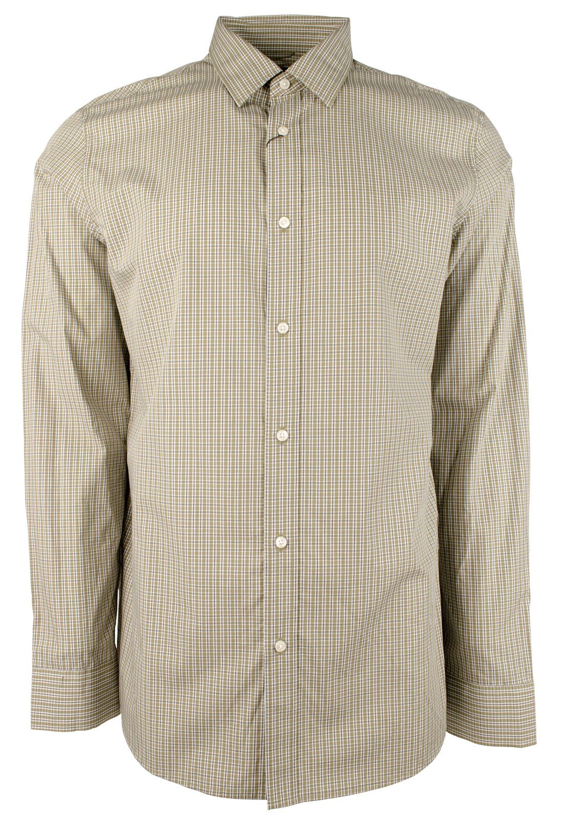 Michael Kors Men's Cotton Classic Fit Long Sleeve Shirt