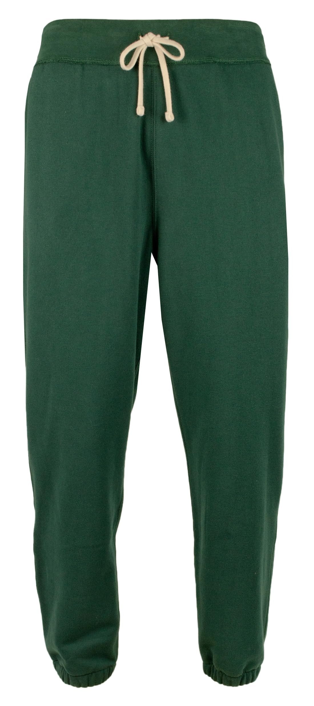 POLO RALPH LAUREN Men's The RL Fleece Drawstring Sweatpant Grn XL Green