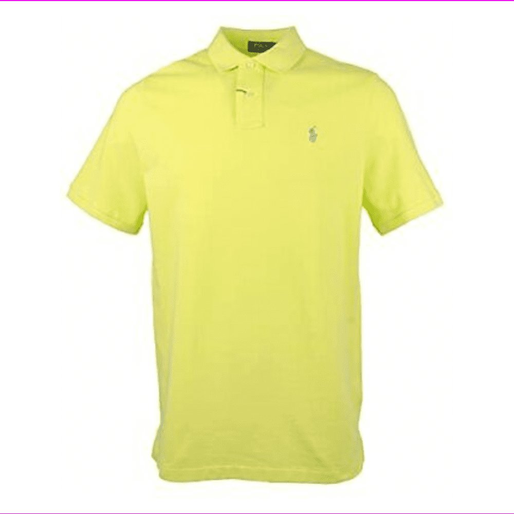 Men's Classic Fit Mesh Polo Shirt-BP-Small