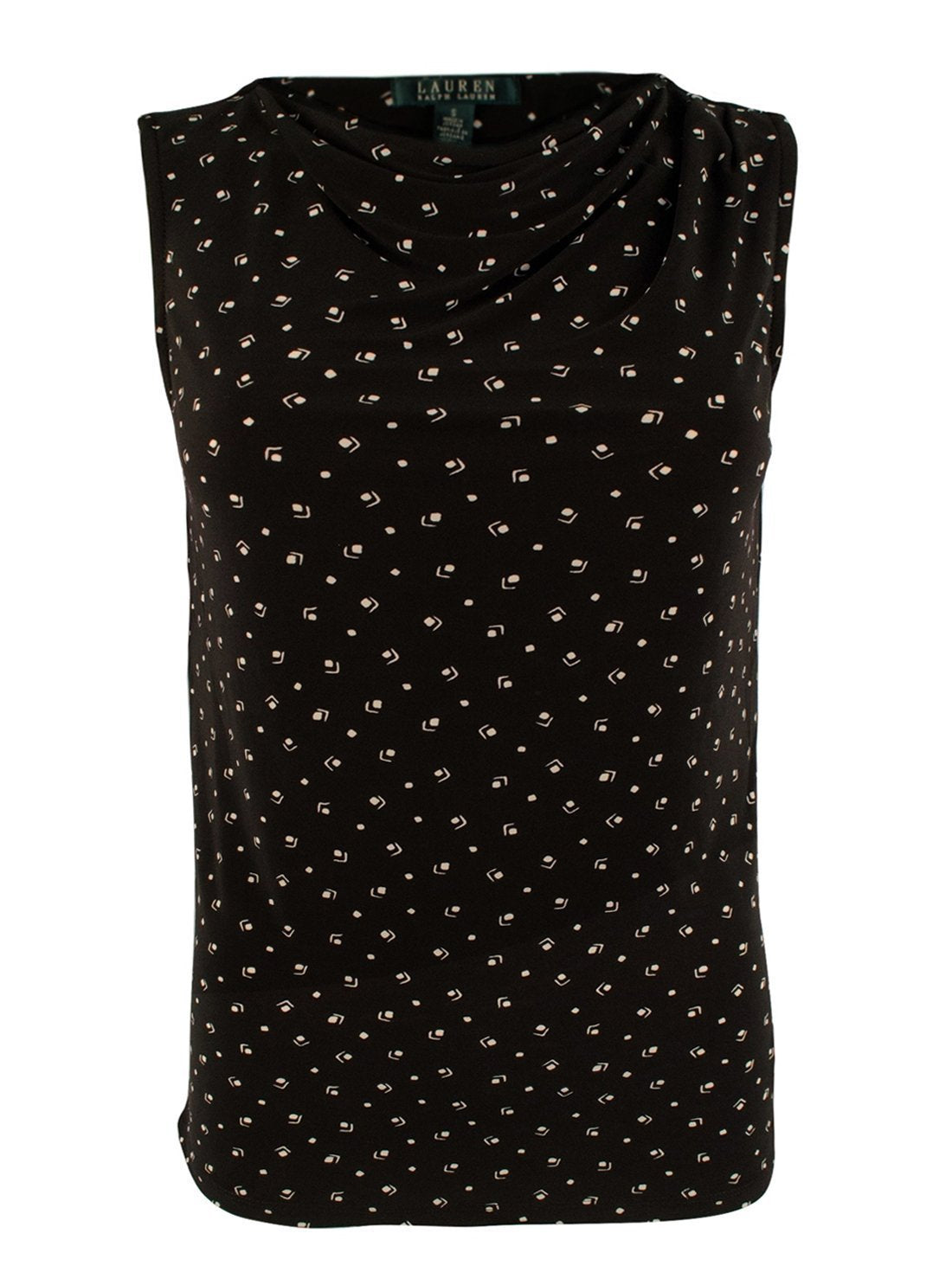 Lauren Ralph Lauren Women's Sleeveless Cowl Neck Tank Top