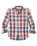 Camisa de manga larga a cuadros Mendocino de Tommy Bahama para hombre, talla grande y alta, talla 4XB