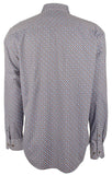 Bugatchi Men's Shaped Fit Wrinkle Free Long Sleeves Shirt N X Large