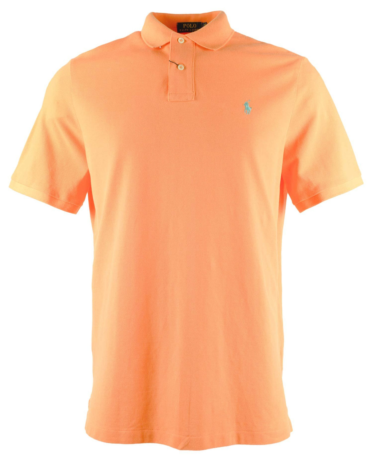 Polo Ralph Lauren Men's Classic Fit Mesh Polo Shirts Orange Small