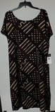 Customer Return Lauren Ralph Lauren Women's Plus Size Cap Sleeve Belted