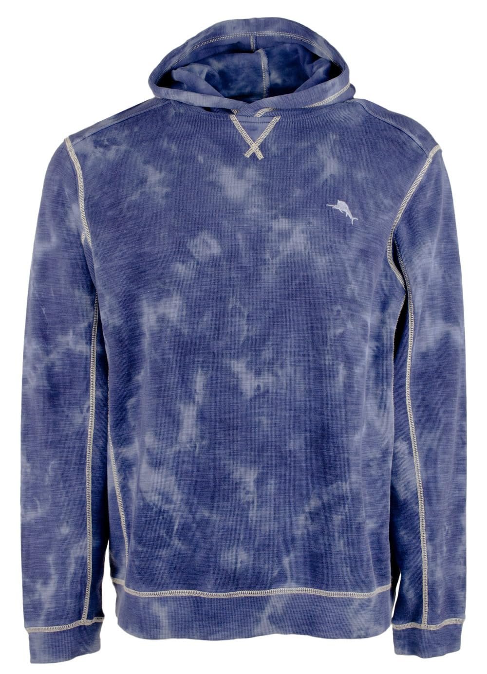 Tommy Bahama Men's Tobago Bay Tide Pullover Hoodie INvy Large