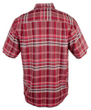 Men's Manoa Madras Silk Short Sleeve Shirt-JR-S