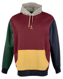 POLO RALPH LAUREN Men's Big & Tall Color-Blocked Double-Knit Hoodie 2XB Multicolor