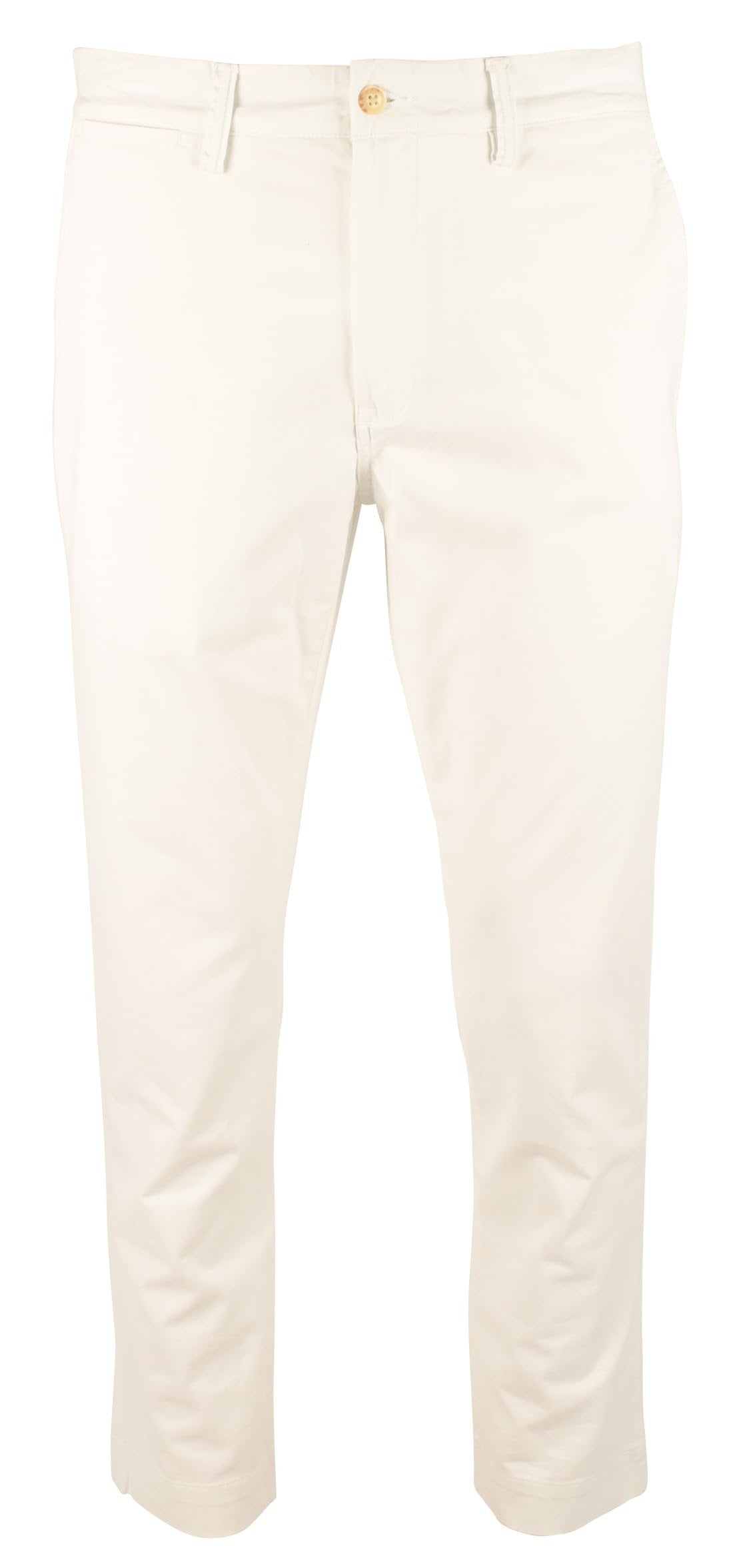 POLO RALPH LAUREN Men's Stretch Slim Fit Chino Pants White Pony 30x32