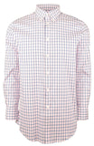 Psycho Bunny Men's Non-Iron Modern Fit Long Sleeves Shirt NPld 16-1/2 (32/33) Navy Plaid