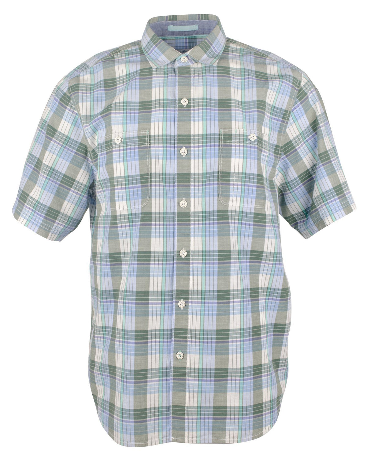 Tommy Bahama Men's Mai Tai Plaid  Camp Shirt-TL-S
