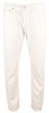 POLO RALPH LAUREN Men's Big & Tall Varick Slim Straight Garment Dyed Jeans White 46BX30