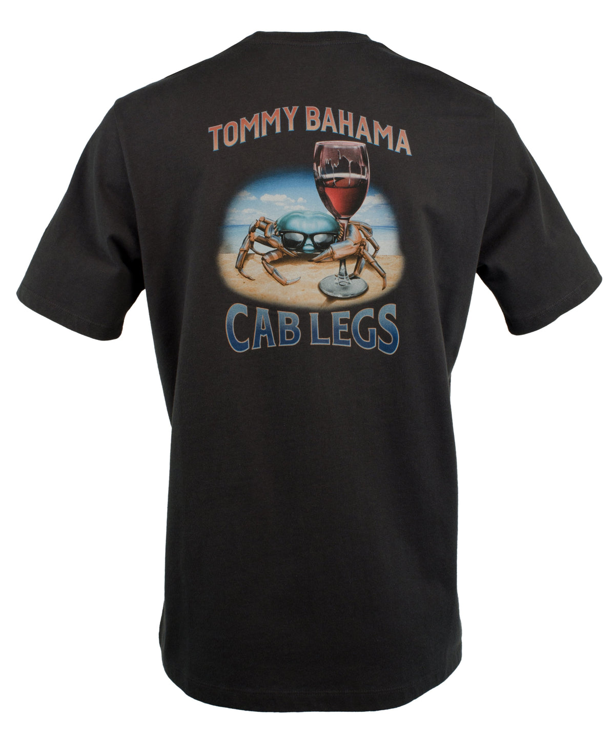 Camiseta de manga corta con piernas anchas y cuello alto de Tommy Bahama para hombre, talla C-2LT