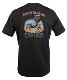 Camiseta de manga corta con piernas anchas y cuello alto de Tommy Bahama para hombre, talla C-2LT
