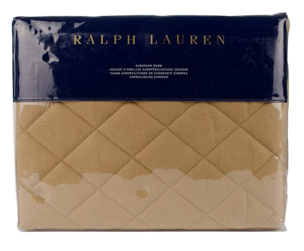 Modern Equestrian Cromwell Quilted One European Sham-C-26 x 26 IN / 66 x 66 CM