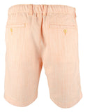 Tommy Bahama - Pantalón corto de lino elástico Harbor Herringbone de 25 cm para hombre, talla 2XL