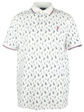 Polo Ralph Lauren Men's Sailboat Print Mesh Polo Shirt WM XL