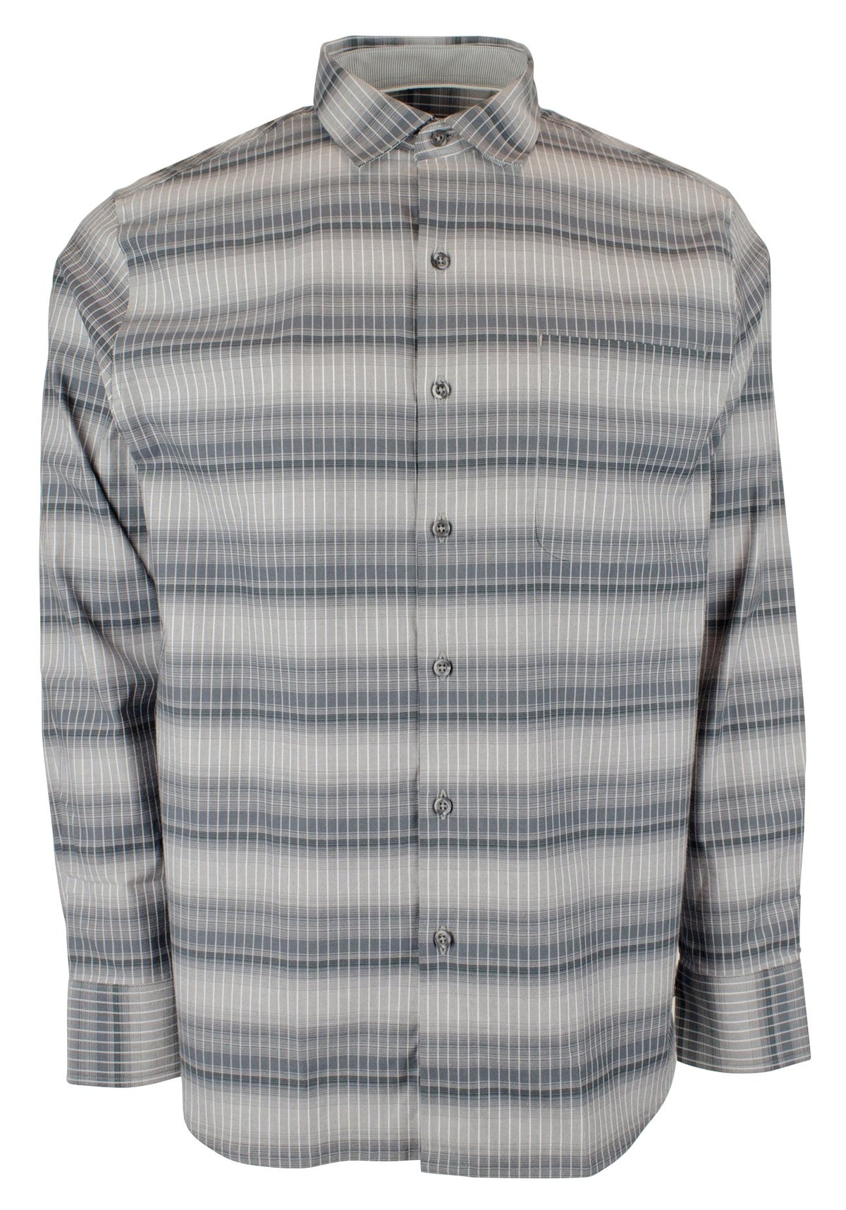 Tommy Bahama Men's Big & Tall Lazlo Ombre Stripe Long Sleeve Shirt XLT