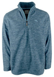Tommy Bahama - Sudadera polar con media cremallera Cloud Peak para hombre, talla grande y alta, talla 3XL