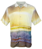 Tommy Bahama Men's Artist Series Veracruz Cay Sunset Break Camp Shirt Small Continental