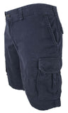 POLO RALPH LAUREN Men's 10" Denim Logo Cargo Shorts (Aviator Navy, 44T, 44 Tall)
