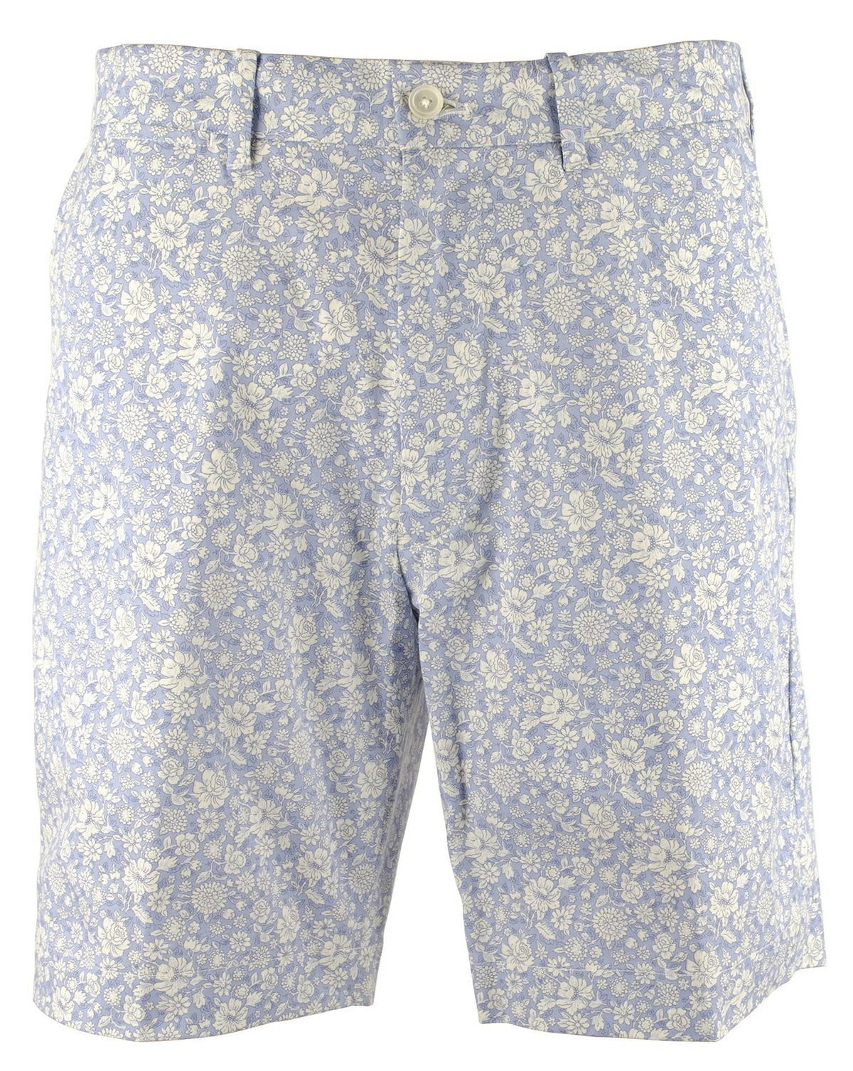 Polo Ralph Lauren Men's Classic Fit 9 Inch Stretch Shorts Blue/White
