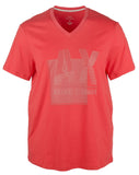 A/X Armani Exchange Men's Graphic Logo Slim Fit V Neck T Shirt
