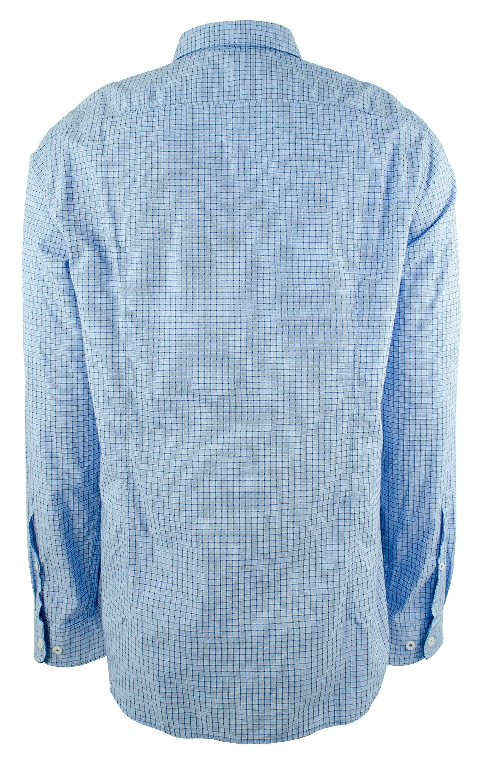 Hugo Boss Men's Slim-Fit Long Sleeve Shirt XXL Blue