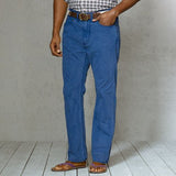POLO RALPH LAUREN Men's Big & Tall Classic 867 Cotton Pants - Observer Blue 40Tx36
