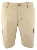 Tommy Bahama - Pantalones cortos cargo informales de sarga Coastal Key para hombre, color beige, talla 30