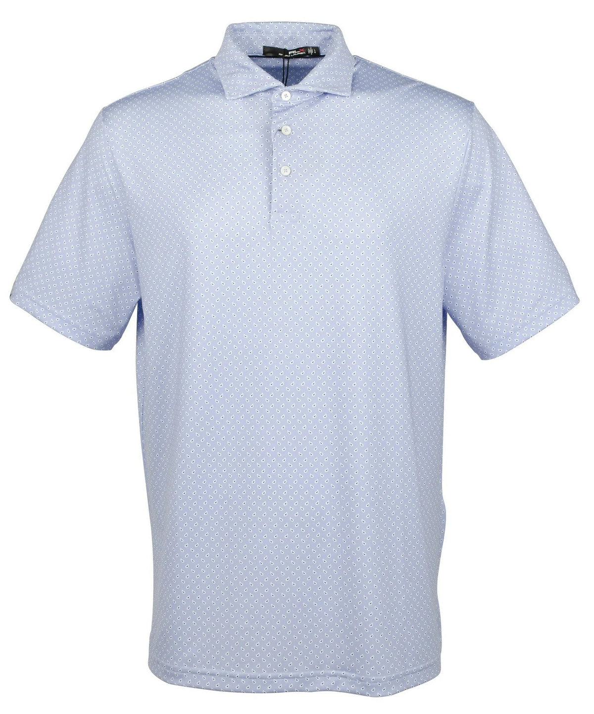 RLX Ralph Lauren Men's Spyglass Short Sleeve Polo Shirt Blue Large