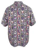 Men's Aloha Arrow Island Zone Camp Shirt-PG-S Pebble Grey