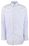Men's Onshore Gingham Long Sleeves Shirt SB Small Sky Blue