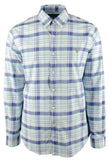 Polo Ralph Lauren Men's Oxford Plaid Slim Fit Stretch Long Sleeves Shirt M X