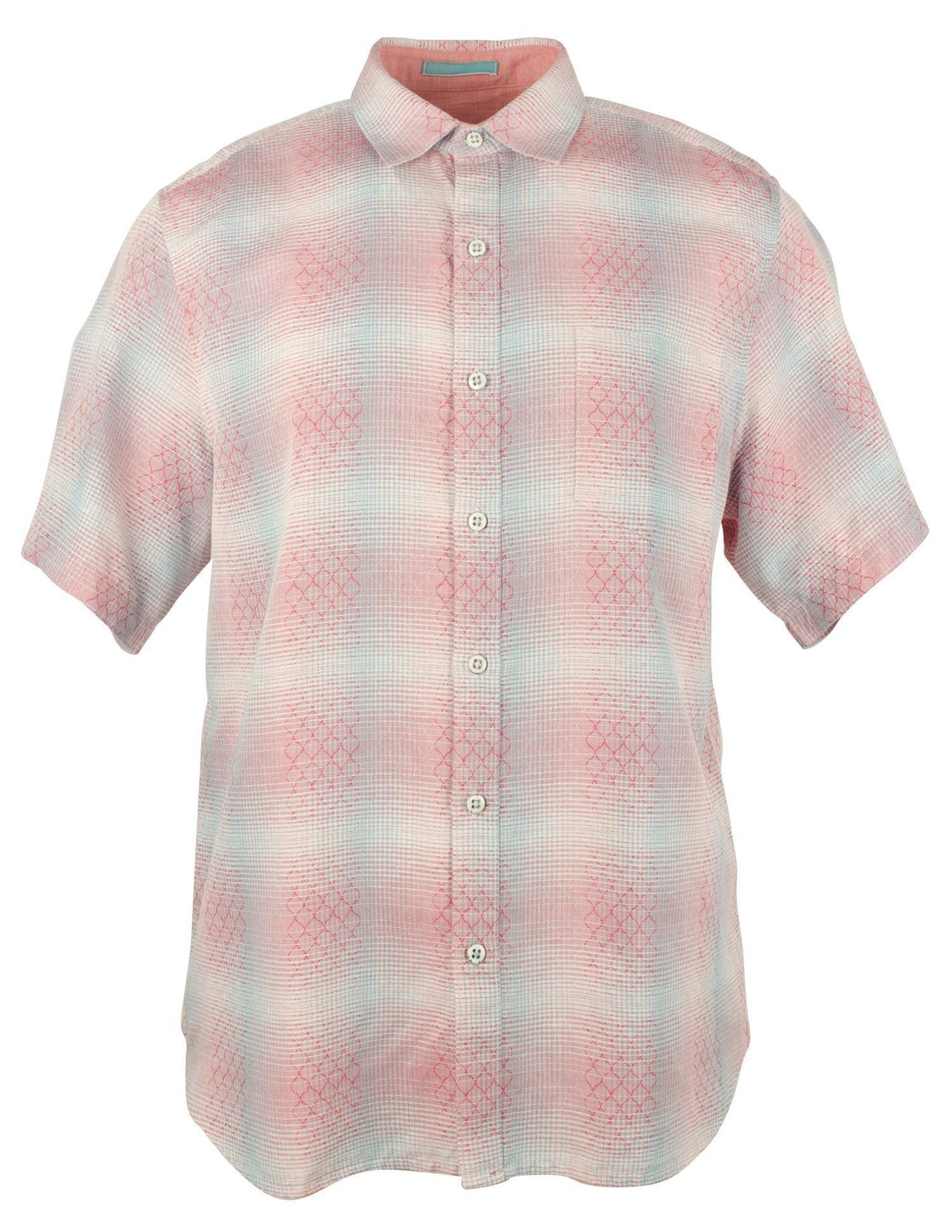 Tommy Bahama mens Ravenna Plaid Camp Shirt