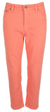 Ralph Lauren Women's Classic Straight Cropped Jean Style Pants Coral Petite 8