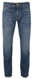 Hugo Boss Men's Maine Regular Fit Stretch Jeans-MB-30WX32L Medium Blue