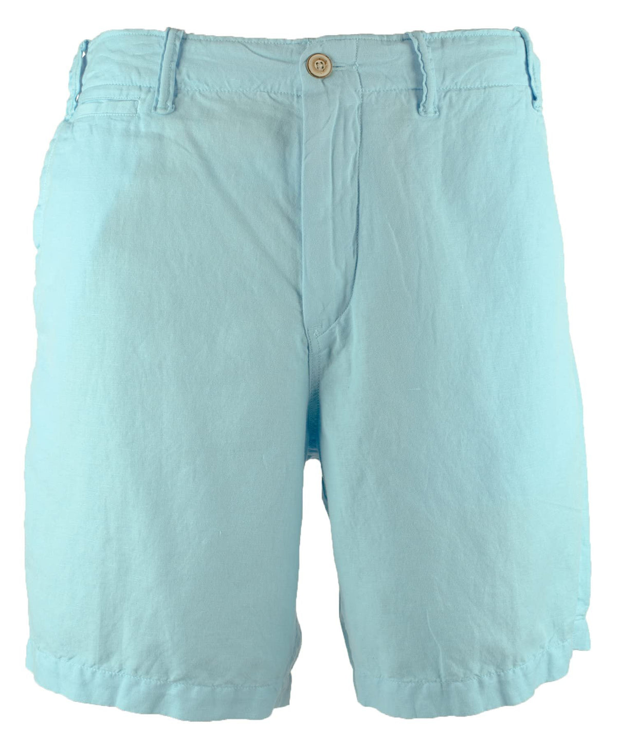 Men's Classic Fit Linen Shorts BLU 33