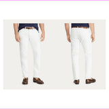 Polo Ralph Lauren Men's Varick Slim Straight Jean White 32 x 32