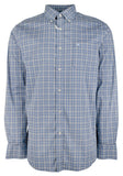 Camisas de manga larga Tattersal Costal Passage para hombre de Southern Tide, color azul marino, talla mediana