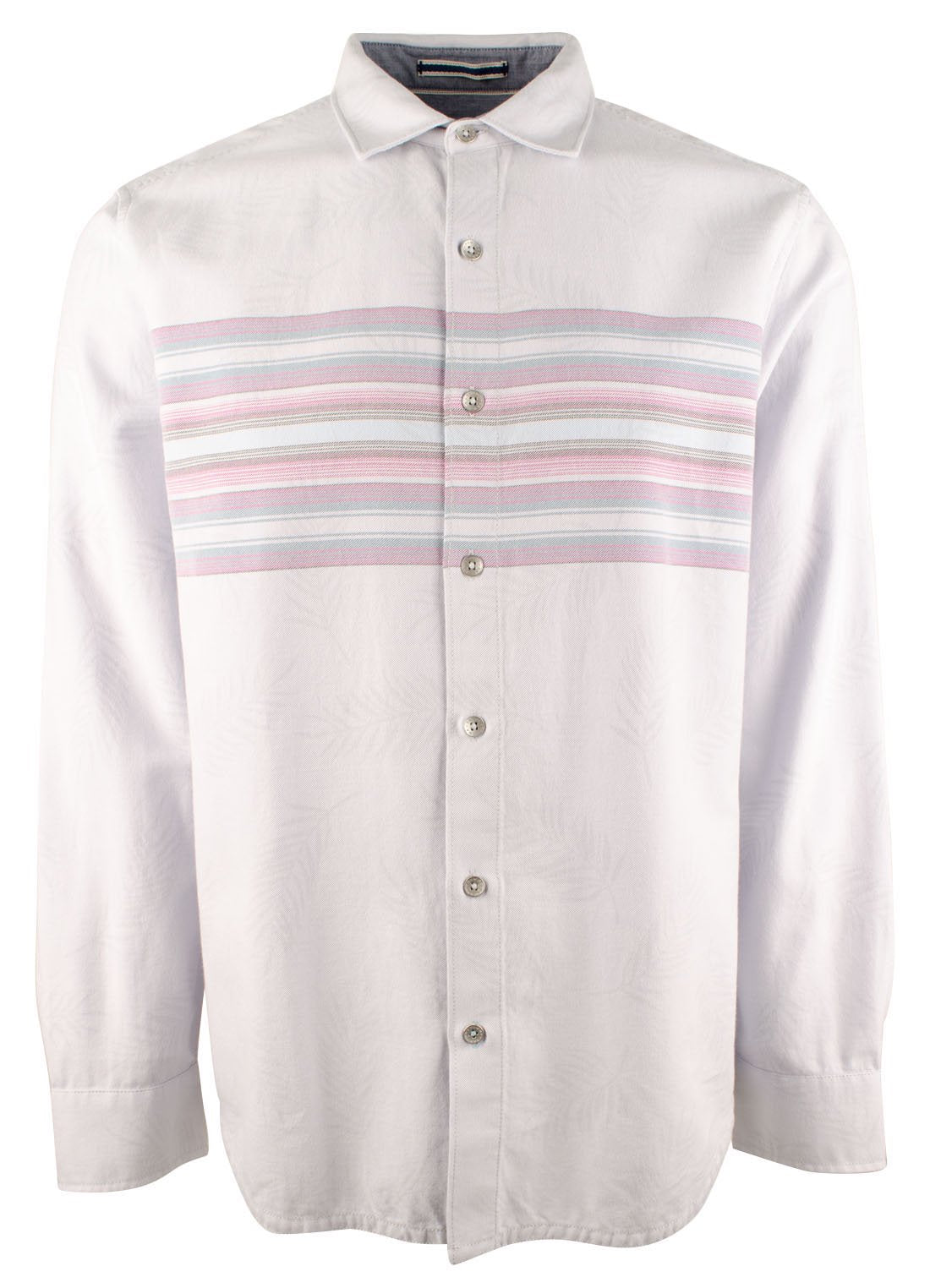 Tommy Bahama Men's Canyon Beach Horizon Striped Long sleeved Shirt-HM-M